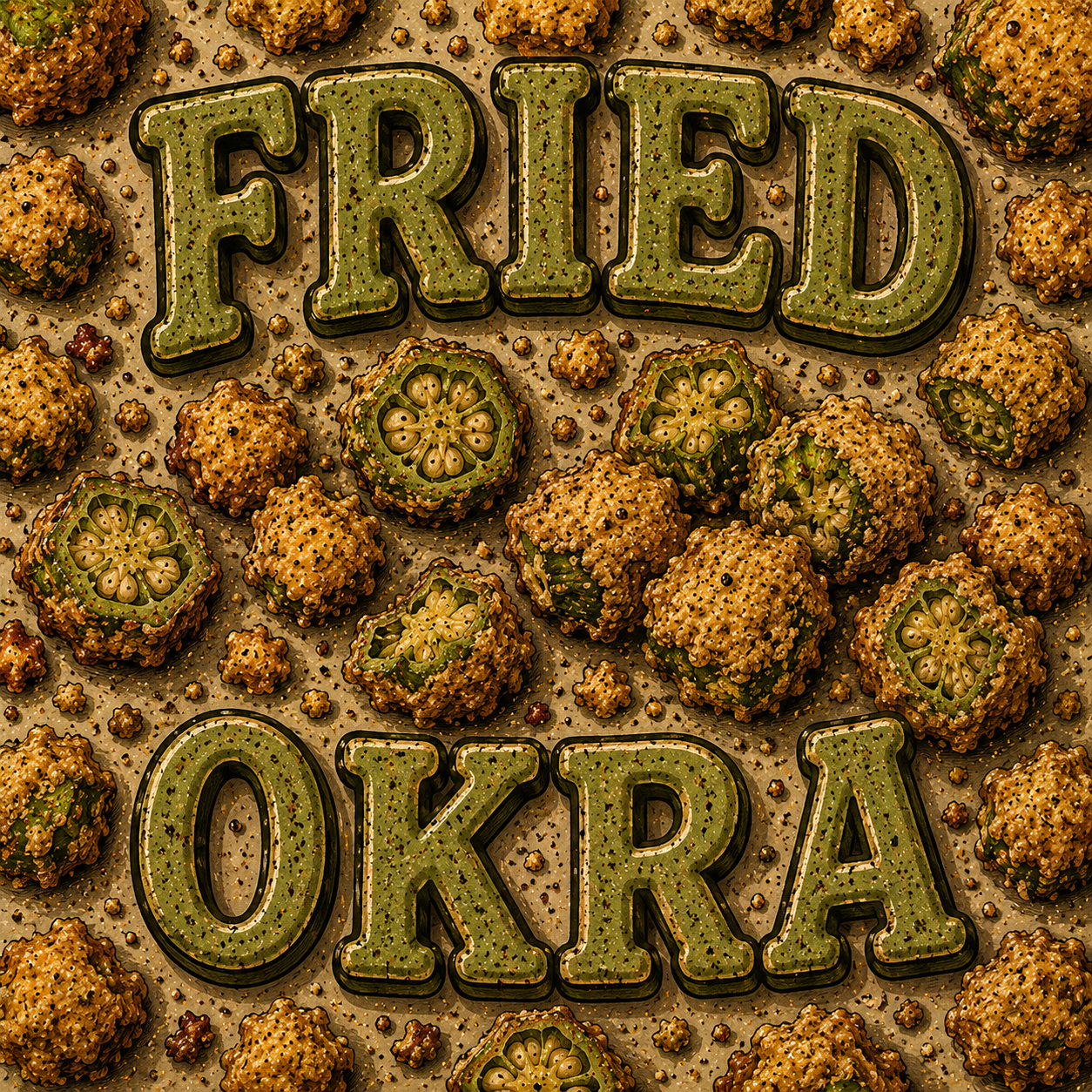 Okra | Heavyweight Unisex Crewneck T-shirt | Gildan® 5000